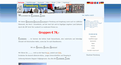 Desktop Screenshot of flensburgtours.de